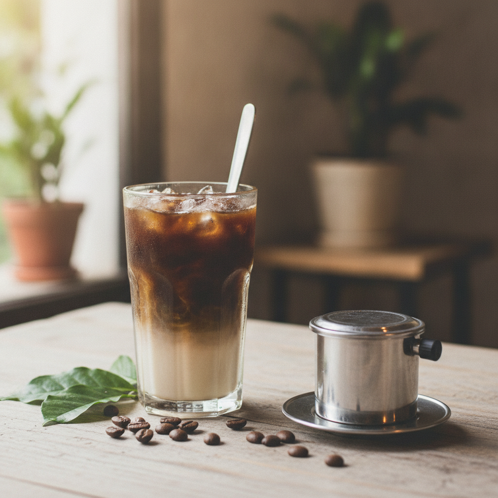 vietnamese iced coffee —  no people or no text